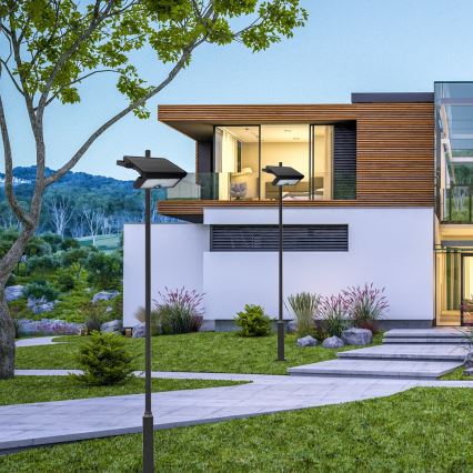 LED napelemes reflektor mozgás- és alkonyatérzékelővel EPAD LED/10W/3000 mAh 7,4V 4000K IP65