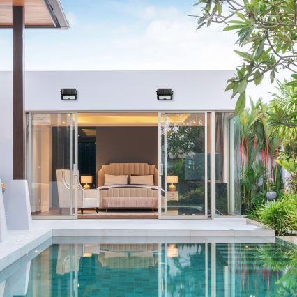 LED napelemes reflektor mozgás- és alkonyatérzékelővel EPAD LED/5W/3000 mAh 3,7V 4000K IP65