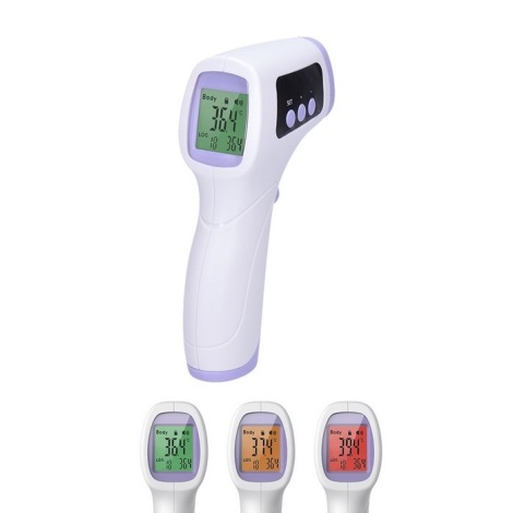 Érintés nélküli hőmérő testhőmérséklet mérésére