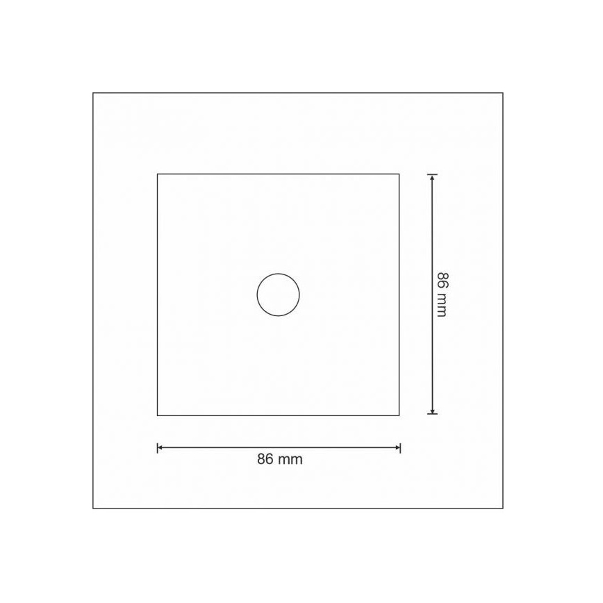 Érintőkapcsoló egypólusú SMART 800W/230V Wi-Fi Tuya
