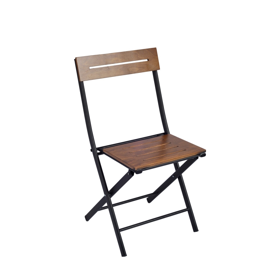 Erkélygarnitúra fa/fém