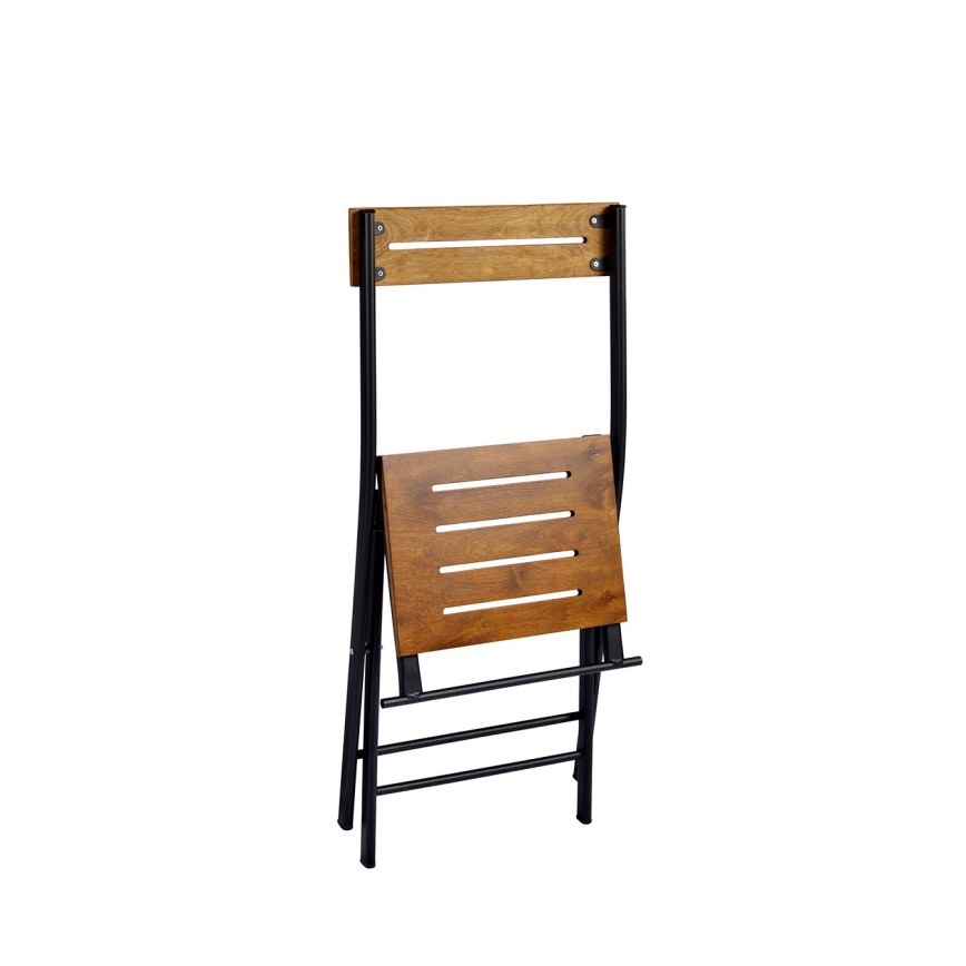 Erkélygarnitúra fa/fém