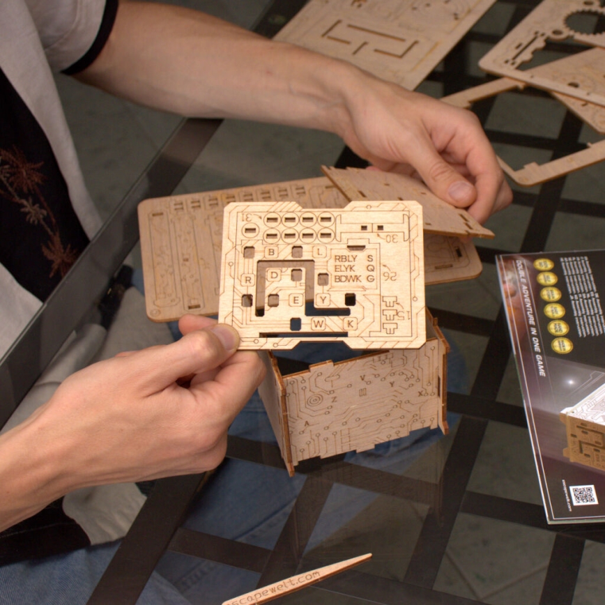 EscapeWelt - 3D fa mechanikus puzzle Orbital box