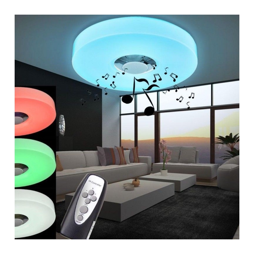 Esto 746030 - LED RGB Mennyezeti lámpa PRIMA 1xLED/18W/230V + távirányító