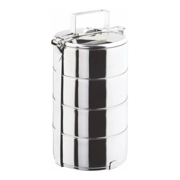 Ételhordó 4 l TORO rozsdamentes acél