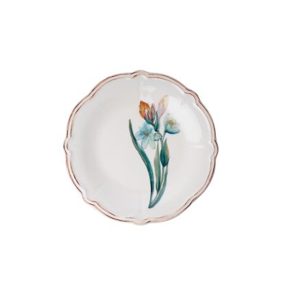 Étkészlet 18 db színes/porcelán