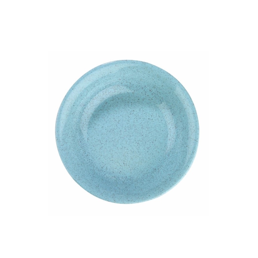 Étkészlet 24 db kék/porcelán