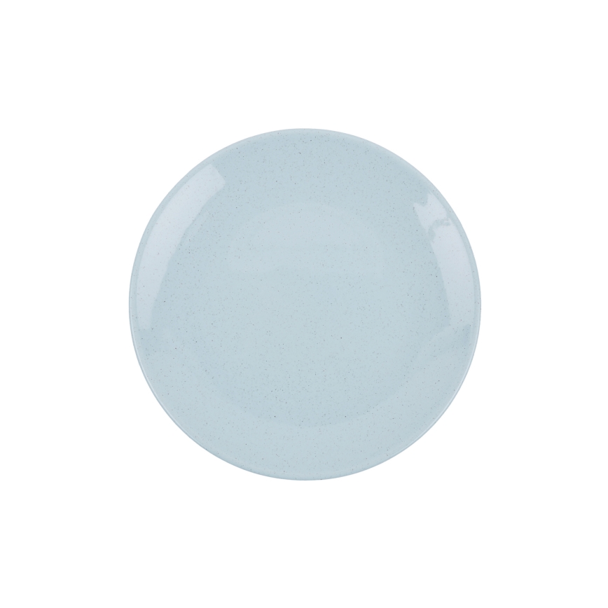 Étkészlet 24 db kék/porcelán