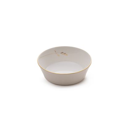 Étkészlet 27 db fehér/arany/porcelán