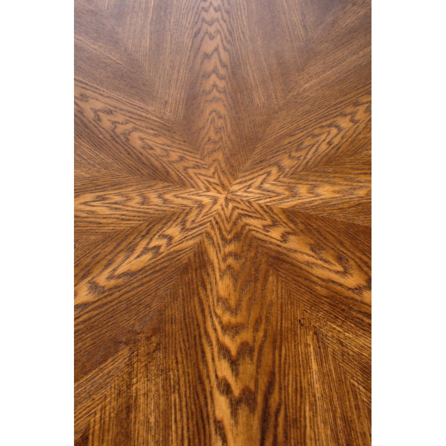 Étkezőasztal CARMELO 75x100 cm fekete/barna