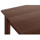 Étkezőasztal EVENI 76x60 cm bükkfa/barna