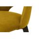 Étkezőszék BOVIO 86x48 cm sárga/bükkfa