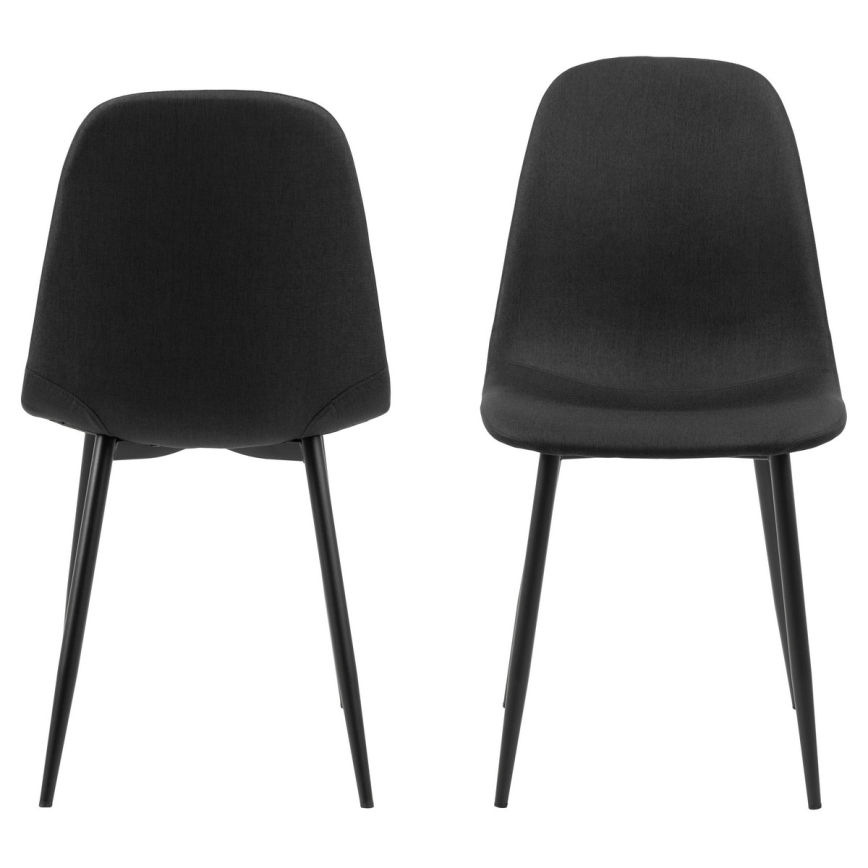 Étkezőszék KAIA 1 db fekete