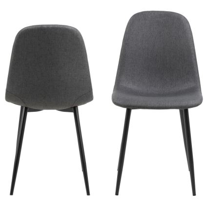 Étkezőszék KAIA 1 db söt. szürke