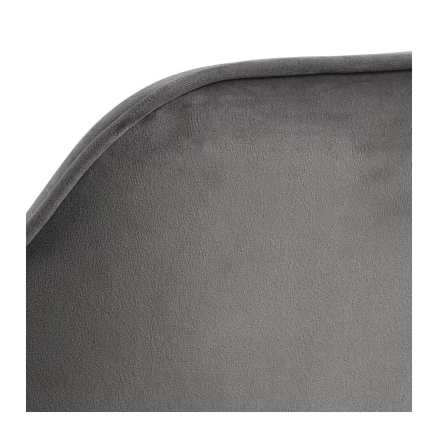 Étkezőszék karfákkal AYLIN 1 db söt. szürke