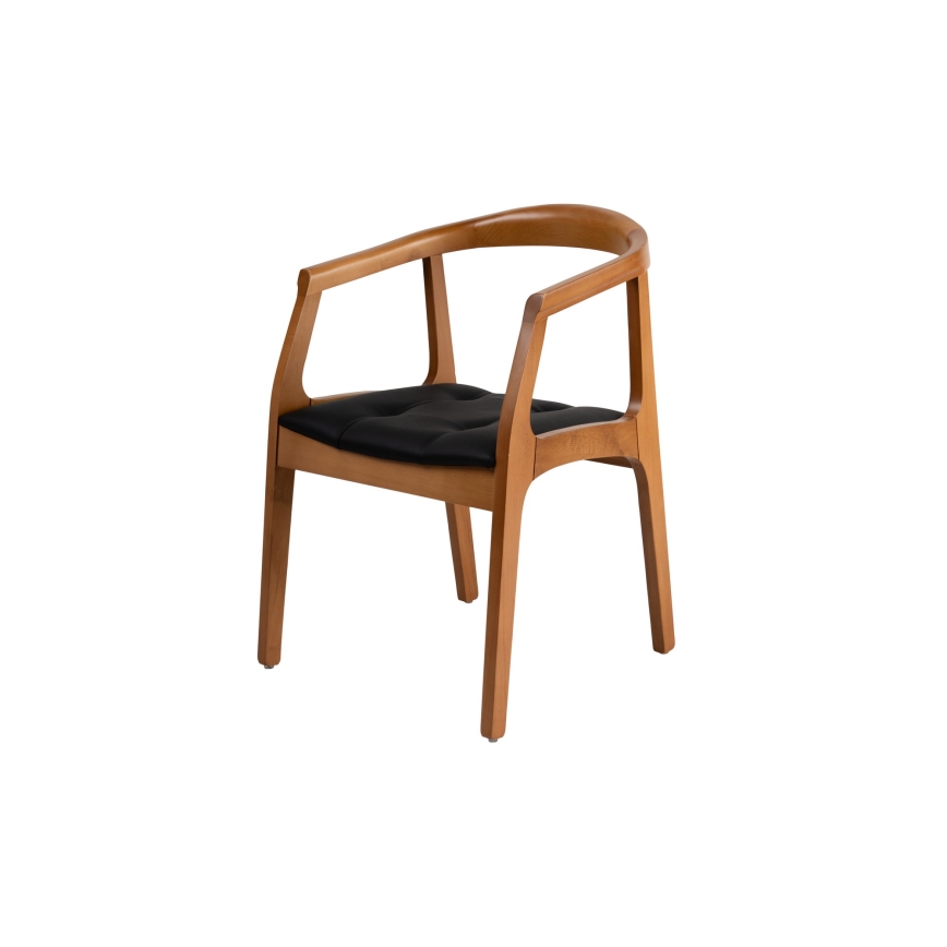 Étkezőszék MIRA 75x54 cm tölgy/fekete