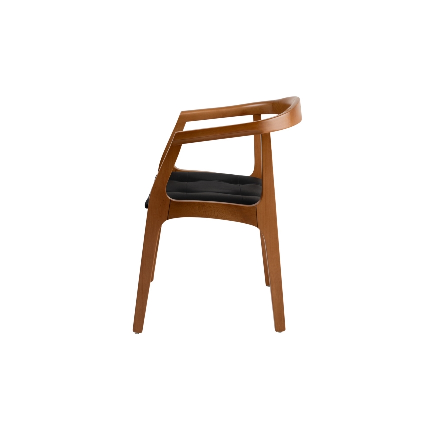 Étkezőszék MIRA 75x54 cm tölgy/fekete