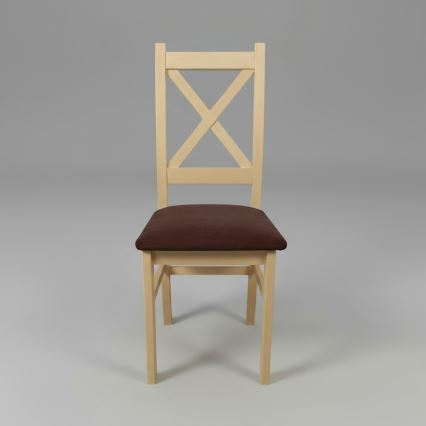 Étkezőszék NATE sonoma tölgy/sötétbarna