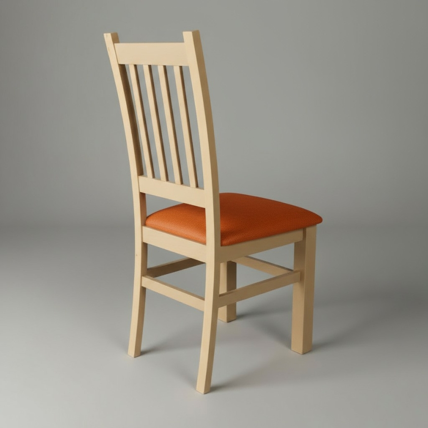 Étkezőszék SIMON bükk/narancssárga