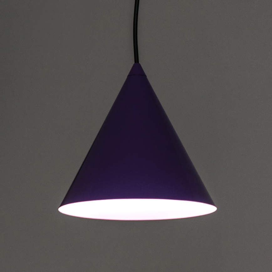 ETNA II kábelen lógó függőlámpa 1xE27/15W/230V átm. 18,5 cm lila