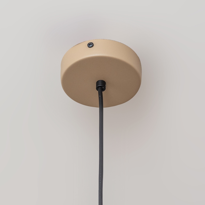 ETNA II kábeles függeszték 1xE27/15W/230V, átm. 25 cm, bézs