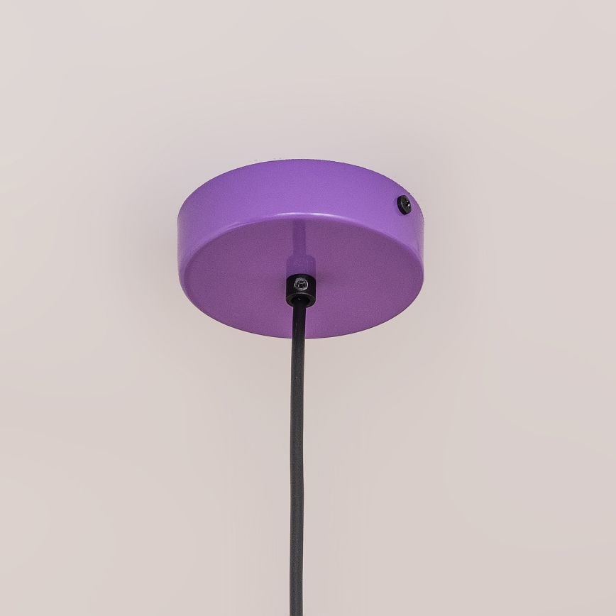 ETNA II kábeles függőlámpa, 1x E27/15W/230V, Ø 25 cm, lila
