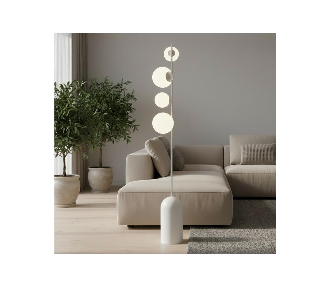 EMIBIG ETNO állólámpa 4xG9/8W/230V fehér 1500/LP4