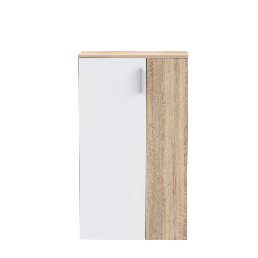 ETON cipőtartó sonoma tölgy/fehér