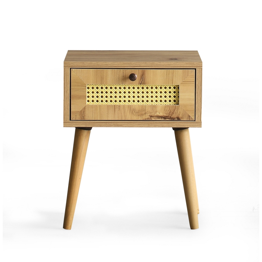 Éjjeli szekrényke EUROMOS 50x40 cm barna