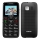 Evolveo - EasyPhone, fekete, időseknek szánt mobiltelefon