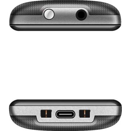 Evolveo - EasyPhone, fekete, időseknek szánt mobiltelefon