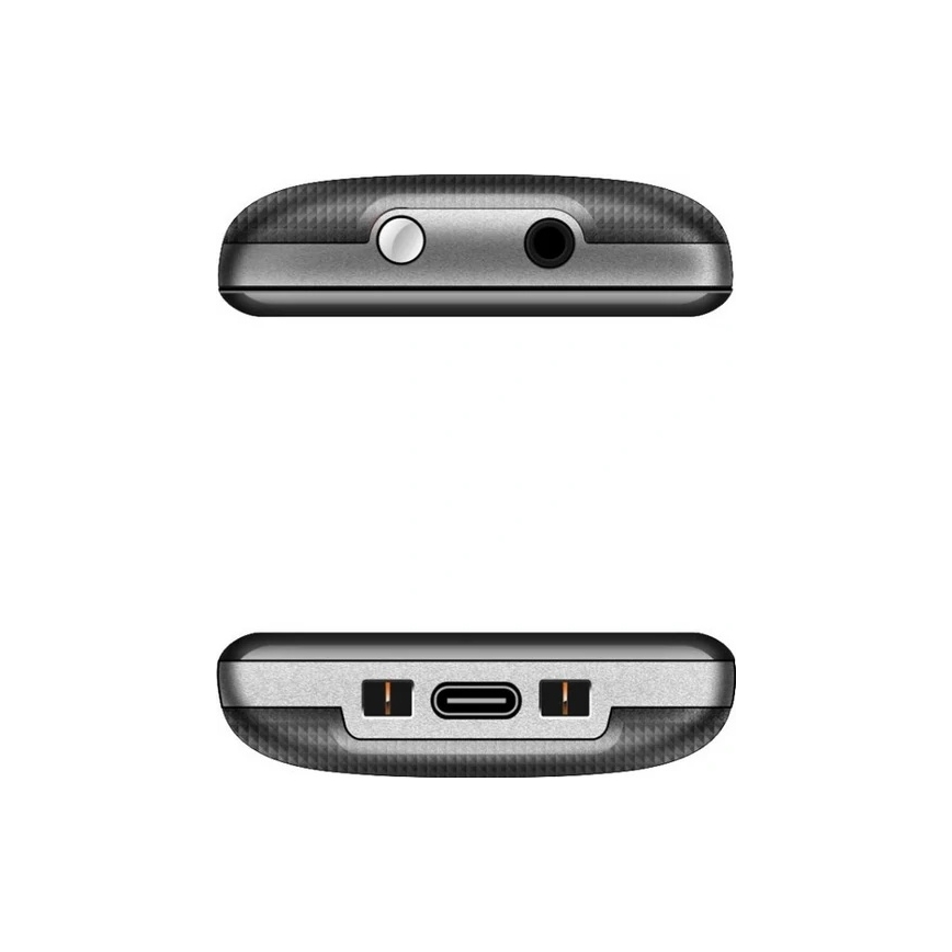 Evolveo - EasyPhone, fekete, időseknek szánt mobiltelefon