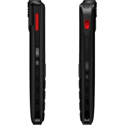 Evolveo - EasyPhone FL, mobiltelefon időseknek, fekete