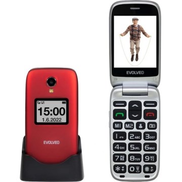 Evolveo - EasyPhone FS, kihajtható mobiltelefon 2.8
