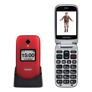 Evolveo - EasyPhone FS kihajtható mobiltelefon időseknek 2.8