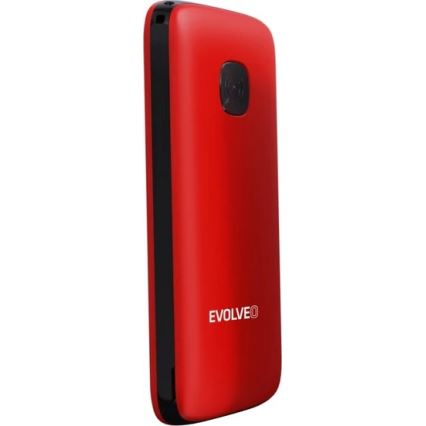 Evolveo - EasyPhone ID, időseknek készült mobiltelefon, piros