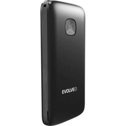 Evolveo - EasyPhone ID mobiltelefon időseknek, fekete