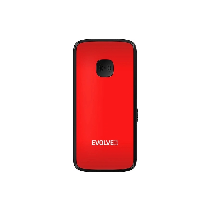 Evolveo - EasyPhone ID mobiltelefon időseknek, piros