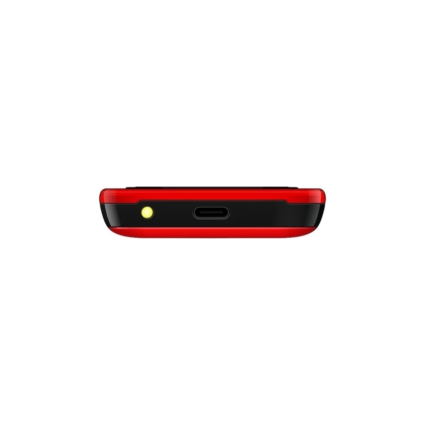 Evolveo - EasyPhone ID mobiltelefon időseknek, piros