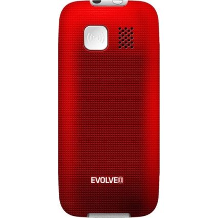 Evolveo - EasyPhone, könnyen kezelhető mobiltelefon időseknek, piros