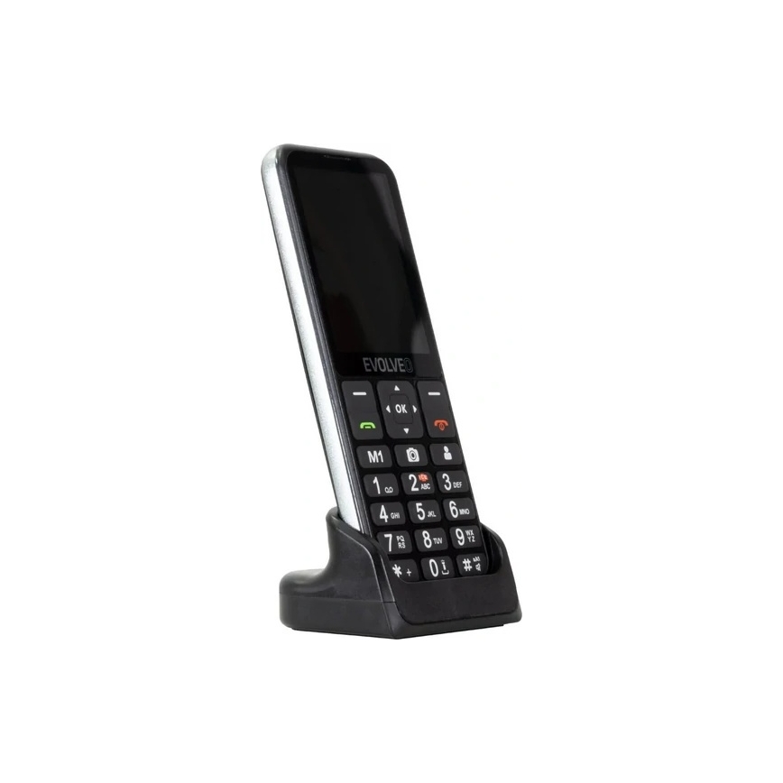 Evolveo - EasyPhone LT, 4G mobiltelefon időseknek, fekete
