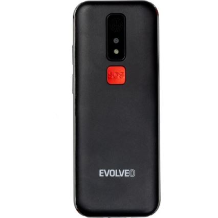 Evolveo - EasyPhone LT, 4G mobiltelefon időseknek, fekete