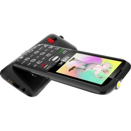 Evolveo - EasyPhone XO, mobiltelefon időseknek, fekete