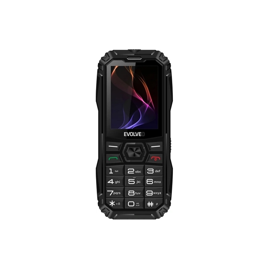Evolveo - MaxPhone A1 gombos Dual SIM telefon fekete