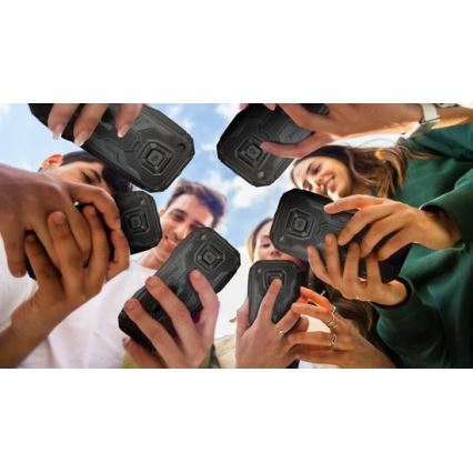 Evolveo - MaxPhone A1 gombos Dual SIM telefon fekete