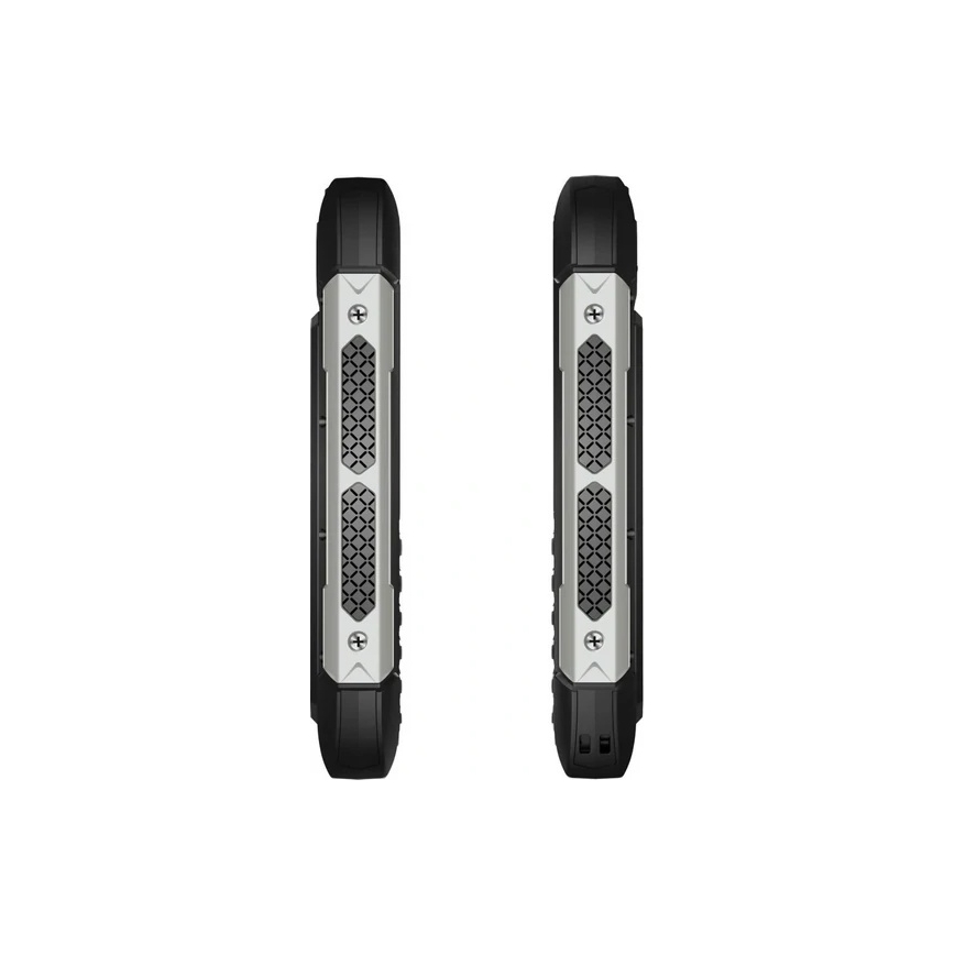 Evolveo - StrongPhone H1, vízálló Dual SIM telefon fekete/ezüst