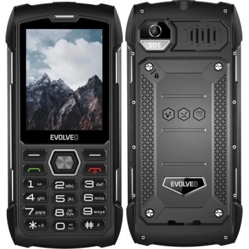 Evolveo - StrongPhone H1, vízálló Dual SIM telefon, fekete-szürke