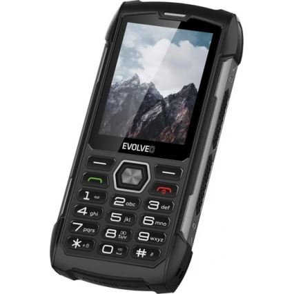 Evolveo - StrongPhone H1, vízálló Dual SIM-telefon fekete/szürke