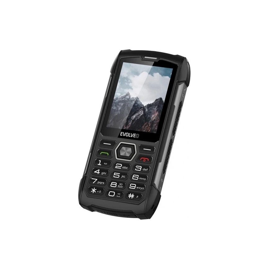 Evolveo - StrongPhone H1, vízálló Dual SIM-telefon fekete/szürke
