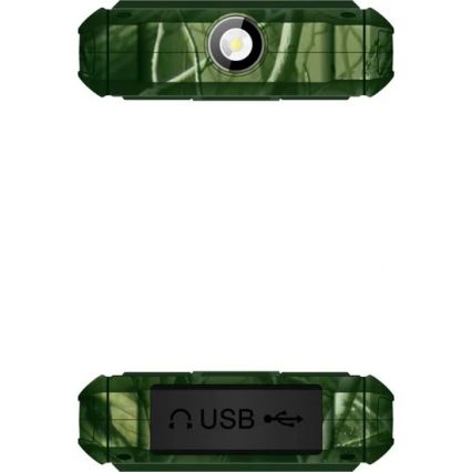 Evolveo-StrongPhone H1, vízálló Dual SIM telefon, vadászkamuflázs